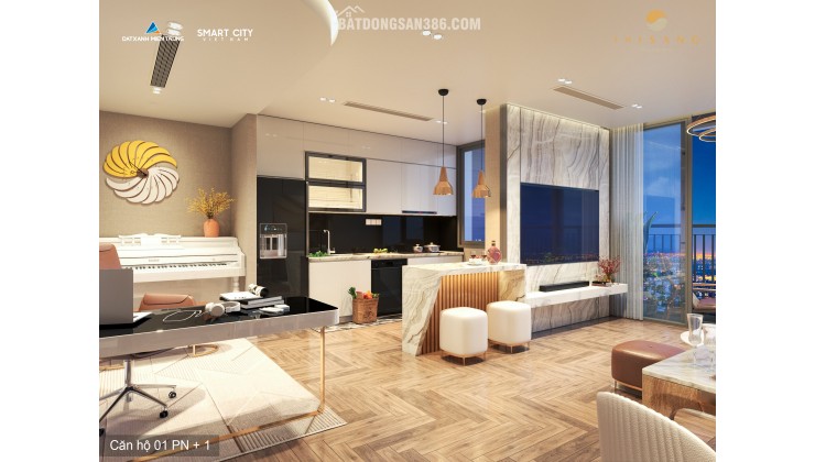 Cần bán nhanh căn hộ 1 phòng ngủ The Sang Residence, 62 m2, giá 3.7 tỷ
